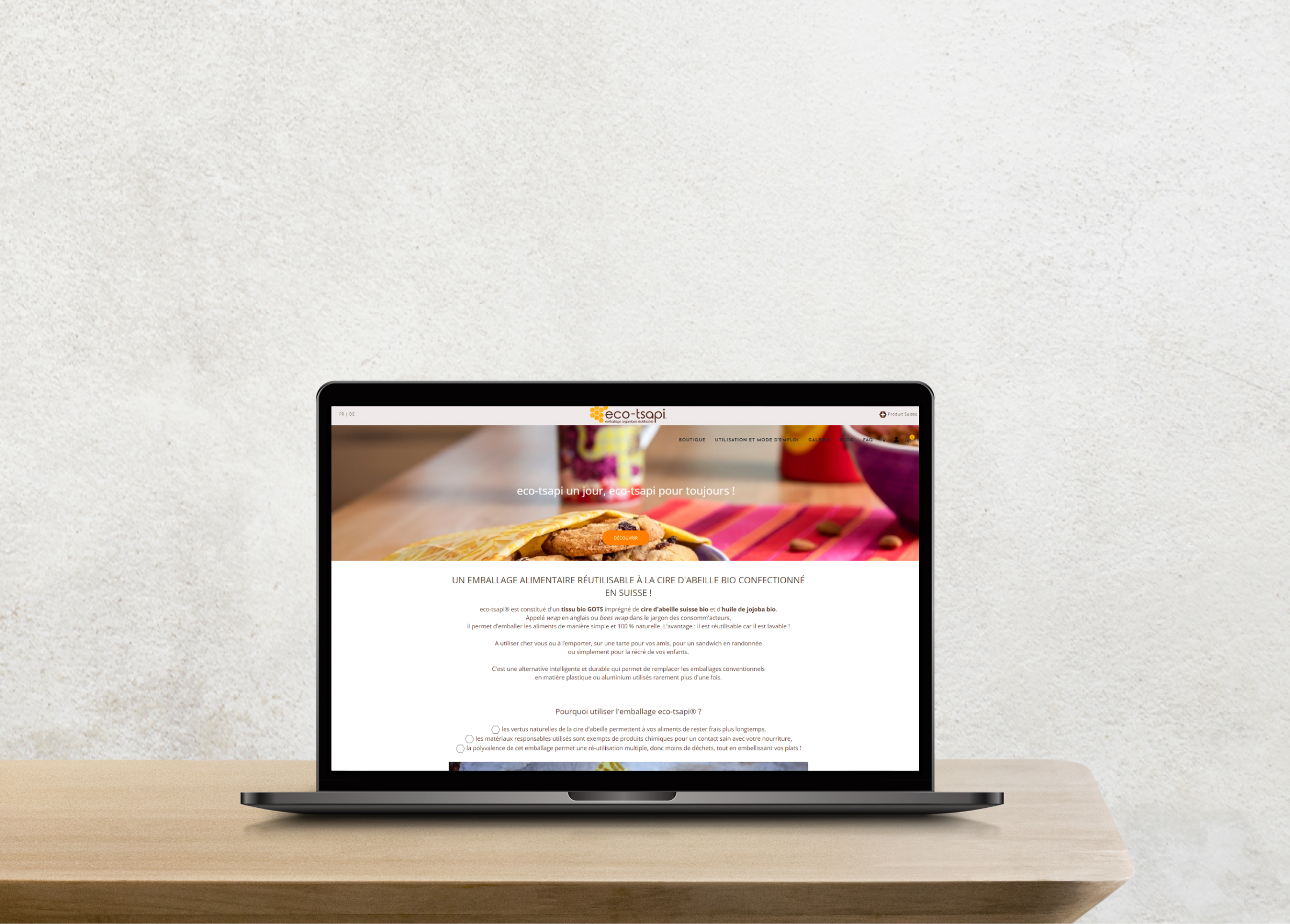 Lancement d'un site e-commerce pour Eco-Tsapi Création site e-commerce Marseille pour Eco-Tsapi